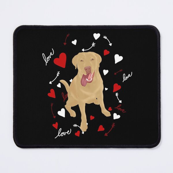 Item preview, Valentines Day Dudley Labrador Retriever Puppy designed and sold by KantstandyaC.