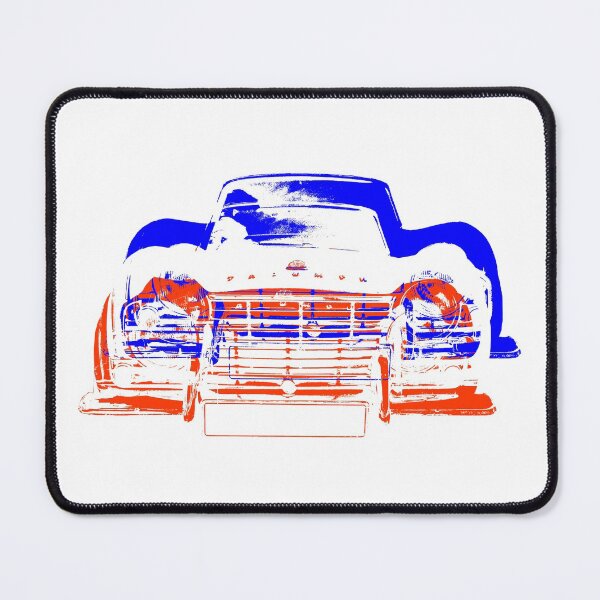 Item preview, Triumph TR4 British classic car monoblock red white blue designed and sold by soitwouldseem.