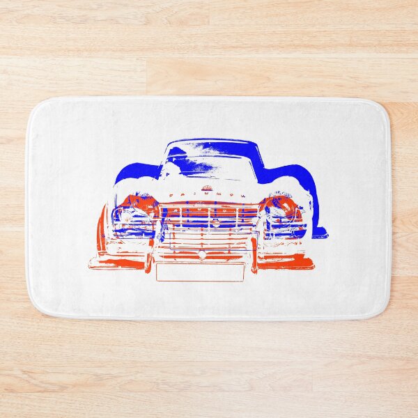 Item preview, Triumph TR4 British classic car monoblock red white blue designed and sold by soitwouldseem.