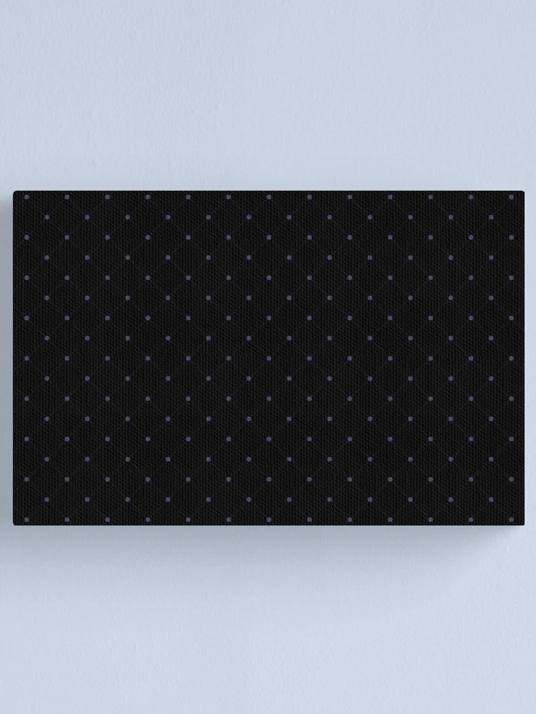 Imagen 1 de 3, Lienzo con la obra Black and Navy Stripe Polka Dot Pattern Pairs DE 2022 Trending Color Singing the Blues DET576, diseñada y vendida por ColorOfTheYears.