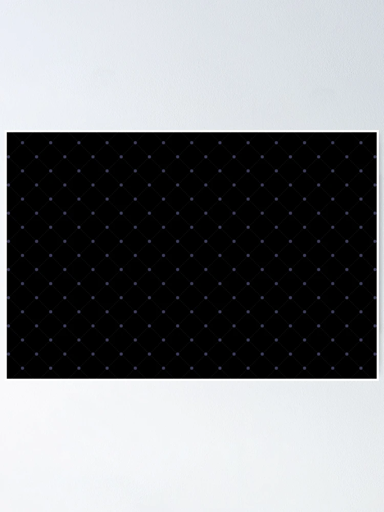 Thumbnail 1 von 3, Poster, Black and Navy Stripe Polka Dot Pattern Pairs DE 2022 Trending Color Singing the Blues DET576 designt und verkauft von ColorOfTheYears.