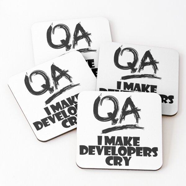 Item preview, QA Tester, engineer joke   designed and sold by WishfulInking.