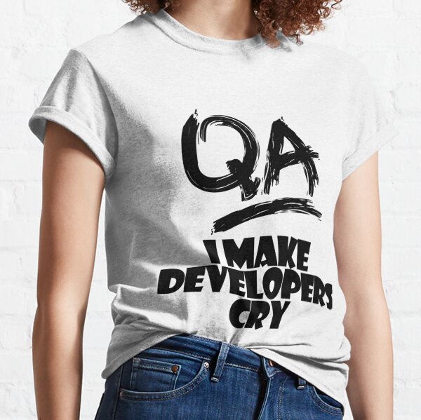 Item preview, QA Tester, engineer joke   designed and sold by WishfulInking.