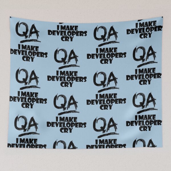 Item preview, QA Tester, engineer joke   designed and sold by WishfulInking.