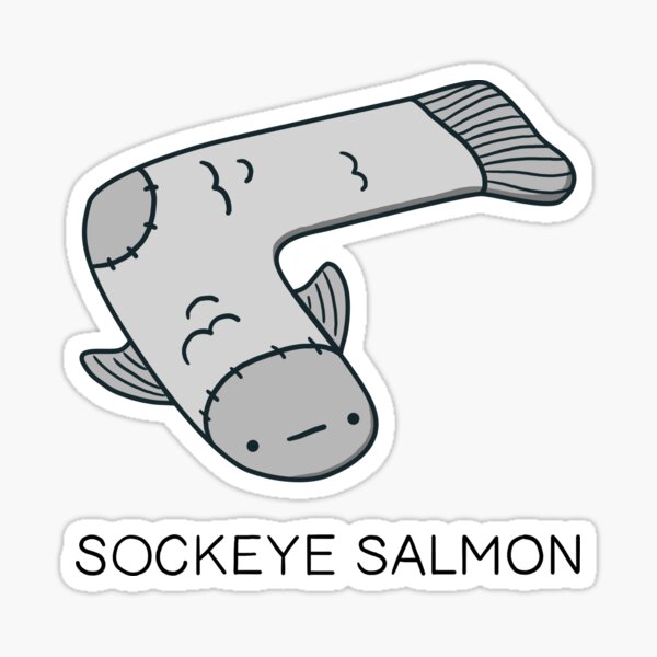 Item preview, Sockeye salmon designed and sold by cheezup.