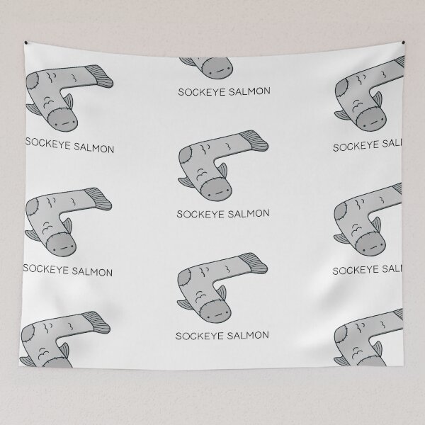 Item preview, Sockeye salmon designed and sold by cheezup.