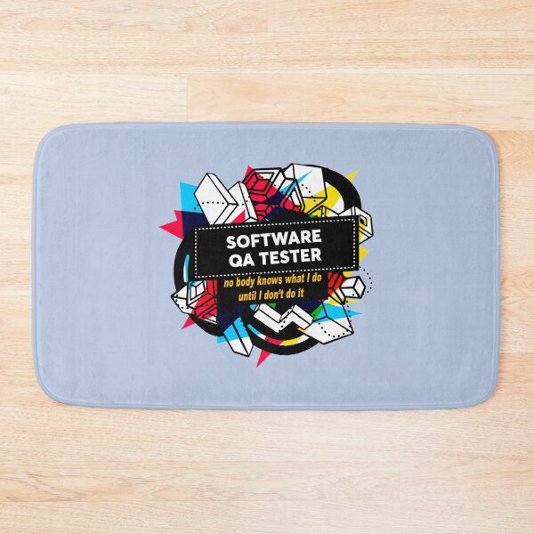 Item preview, SOFTWARE QA TESTER   designed and sold by WishfulInking.
