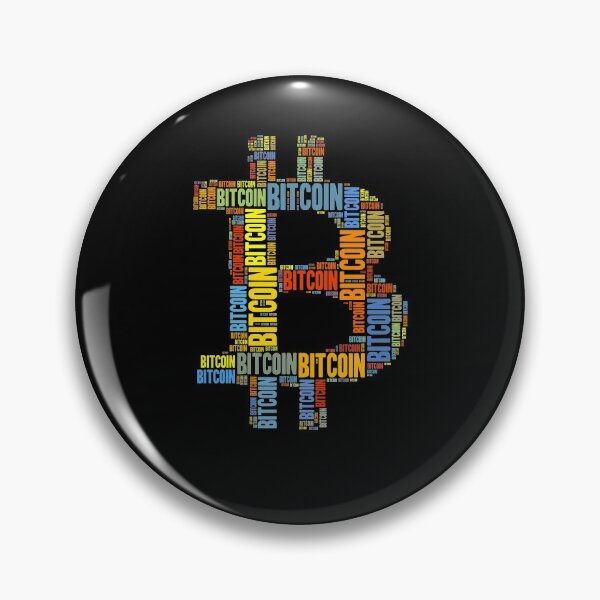 Item preview, Bitcoin Coin BTC Word Art Crypto Typography Blockchain Cryptocurrency designed and sold by Master Jay.