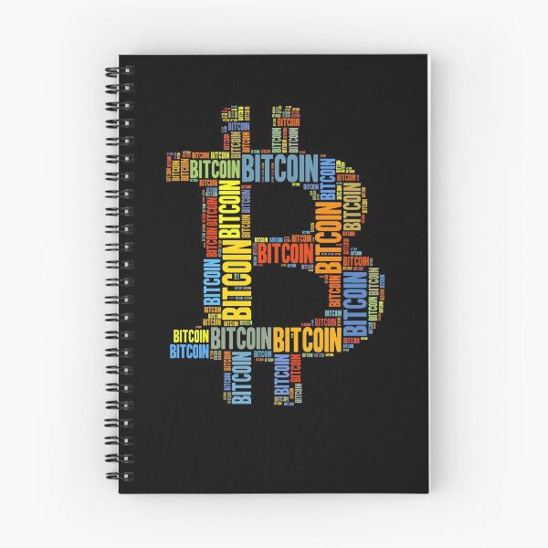 Aperçu de l'œuvre Bitcoin Coin BTC Word Art Crypto Typographie Blockchain Crypto-monnaie créée et vendue par Master Jay.