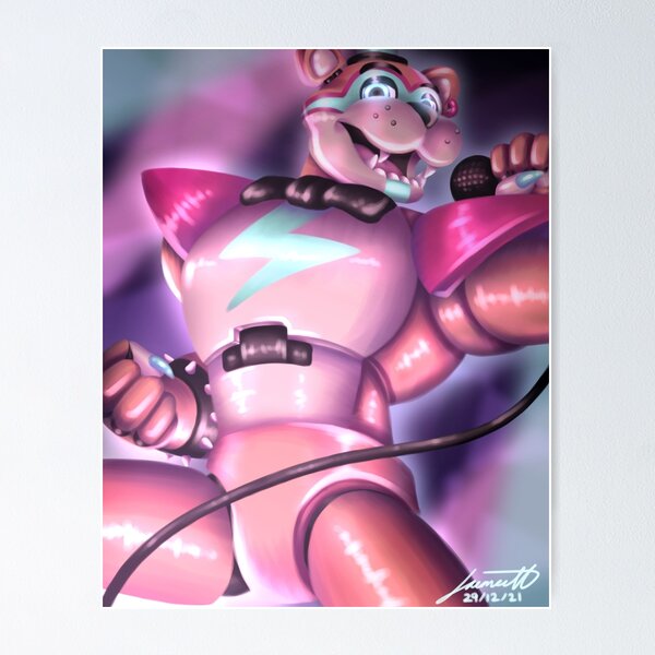 Artikel-Vorschau von Sicherheitsverletzung - Glamrock Freddy Digital Art, designt und verkauft von JaimeeJelena.