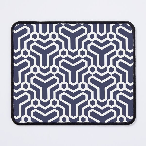 Artikelvorschau, Navy and White Minimal Line Art Pattern 5 Pairs DE 2022 Trending Color Singing the Blues DET576 entworfen und verkauft von ColorOfTheYears.