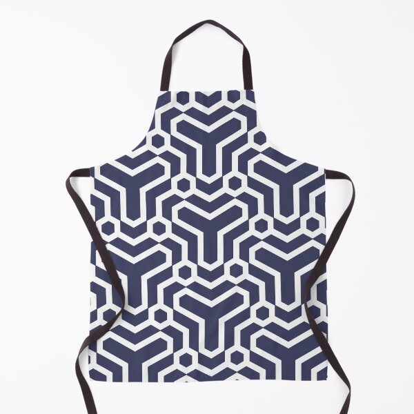 Artikelvorschau, Navy and White Minimal Line Art Pattern 5 Pairs DE 2022 Trending Color Singing the Blues DET576 entworfen und verkauft von ColorOfTheYears.