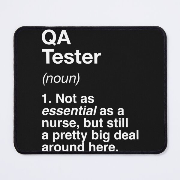Item preview, qa tester   designed and sold by WishfulInking.
