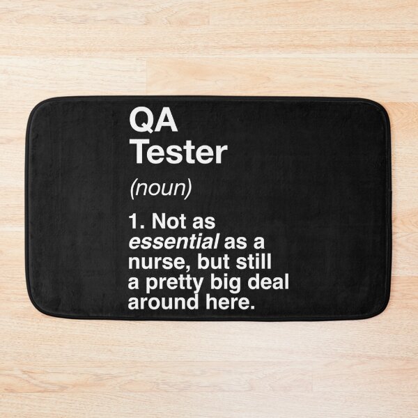 Item preview, qa tester   designed and sold by WishfulInking.