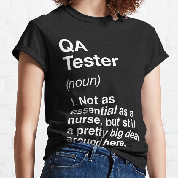 Item preview, qa tester   designed and sold by WishfulInking.