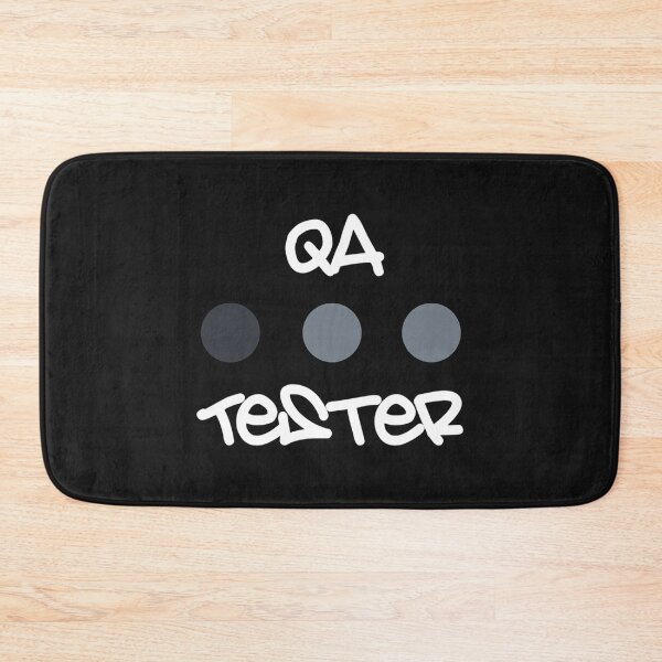 Item preview, qa tester   designed and sold by WishfulInking.