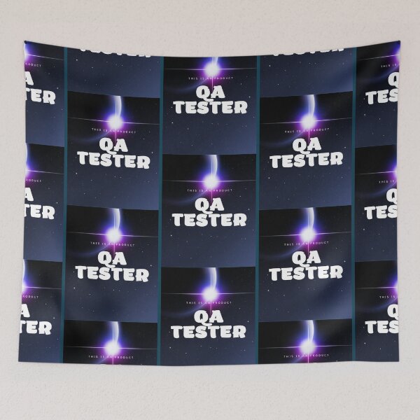 Item preview, qa tester   designed and sold by WishfulInking.