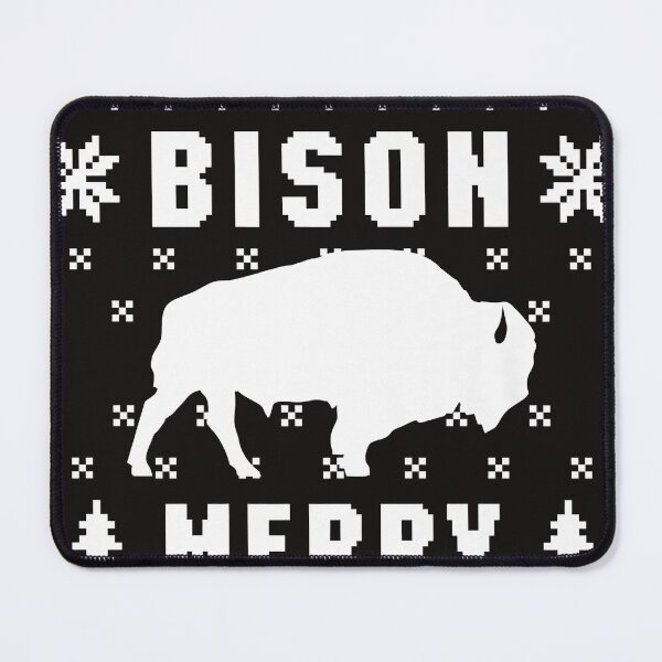 Item preview, BISON Ugly Christmas Sweater Premium T-Shirt designed and sold by DanielHolmes5.