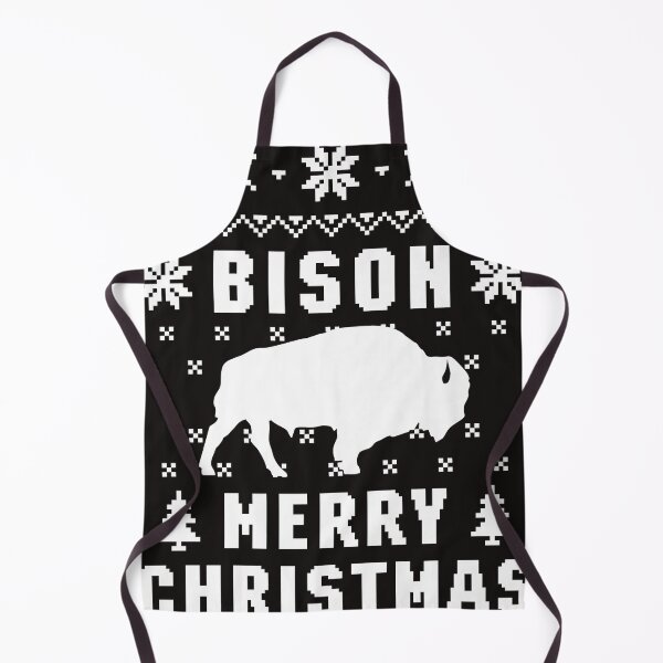 Item preview, BISON Ugly Christmas Sweater Premium T-Shirt designed and sold by DanielHolmes5.