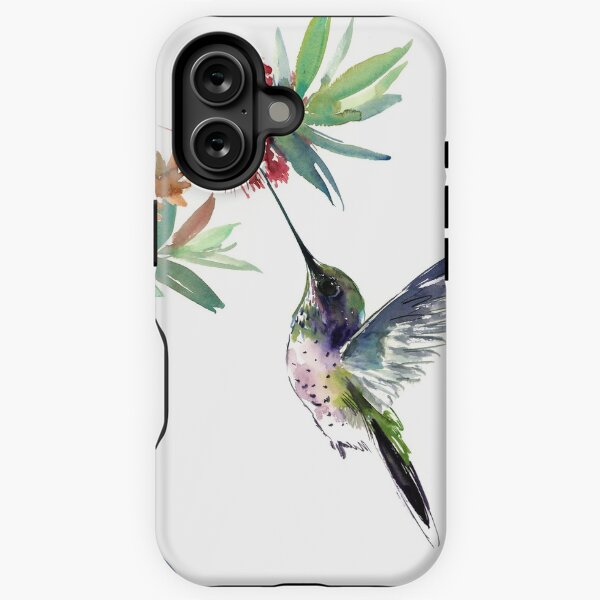 Artikel-Vorschau von Kolibri und Blume, designt und verkauft von surenart.