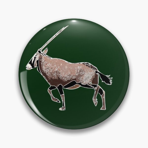 Item preview,  Gemsbok (South African Oryx) White Alternate Design designed and sold by designsasstultd.