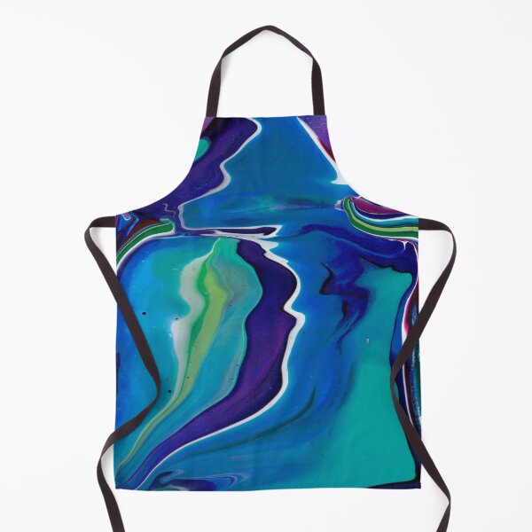 Item preview, Fluid Abstract 4 (aqua, purple) designed and sold by christineiris.