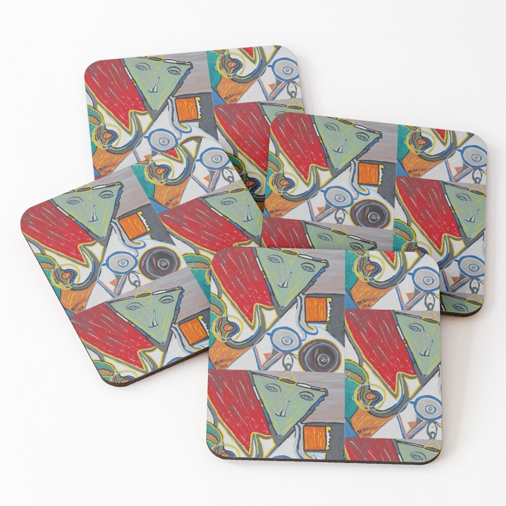 Item preview, Coasters (Set of 4) designed and sold by BBBango.