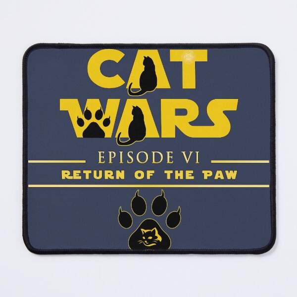 Item preview, Cat Wars Episode VI: Return of the Paw designed and sold by Visual Resolutions.