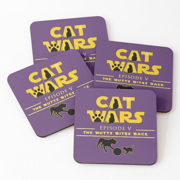 Item preview, Cat Wars Episode V: The Mutts Bites Back designed and sold by Visual Resolutions.