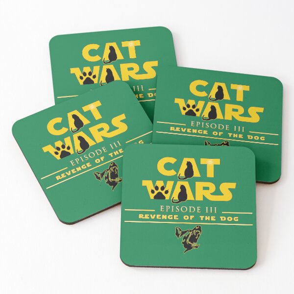 Item preview, Cat Wars Episode III: Revenge of the Dog designed and sold by Visual Resolutions.