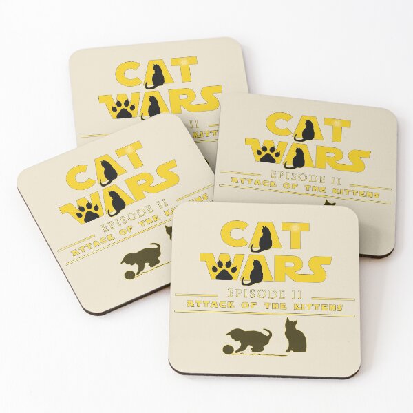 Item preview, Cat Wars Episode II: Attack of the Kittens designed and sold by Visual Resolutions.