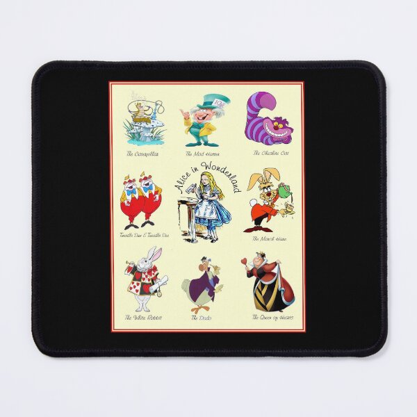 Item preview,  Alice in Wonderland : Vintage Abstract Character Collage Print designed and sold by posterbobs.