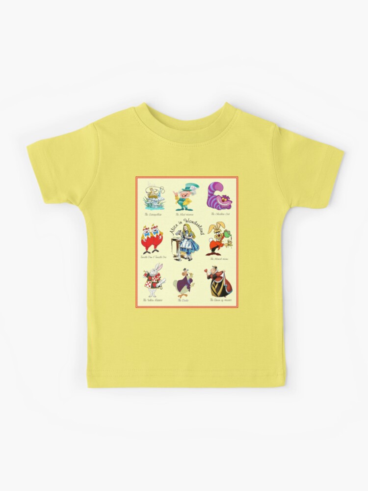 Alice in Wonderland : Vintage Abstract Character Collage Alice in Wonderland : Vintage Abstract Character Collage