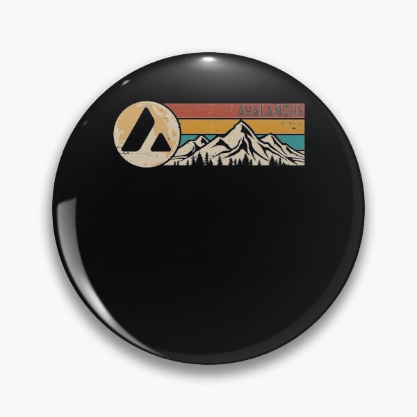 Item preview, Avalanche Coin AVAX Crypto Vintage Old School Moon Blockchain Cryptocurrency designed and sold by Master Jay.