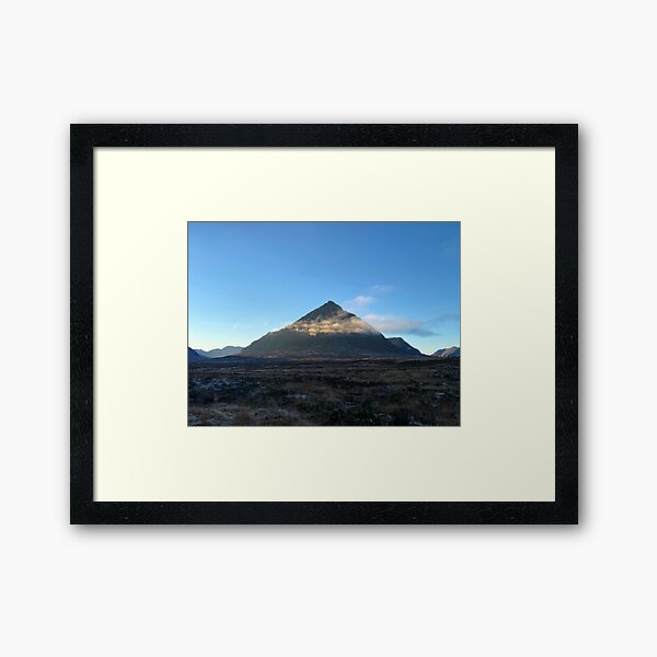 Buachaille Etive Mor glencoe scotland Framed Art Print