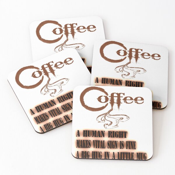 Item preview, Coffee is First A Human Right, Big Hug in A Little Mug designed and sold by Mr-true-design.