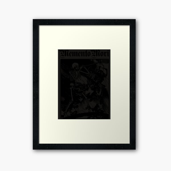Artikel-Vorschau von Memento Mori 1 Klassiker, designt und verkauft von Nmmeag.