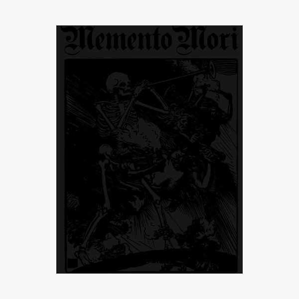 Artikel-Vorschau von Memento Mori 1 Klassiker, designt und verkauft von Nmmeag.