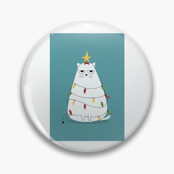 Item preview, Grumpy Christmas Cat designed and sold by COLDUPNORTHUK.