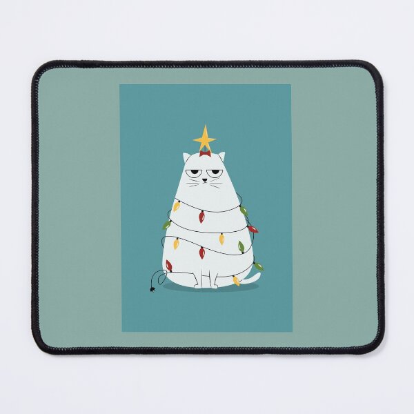 Item preview, Grumpy Christmas Cat designed and sold by COLDUPNORTHUK.