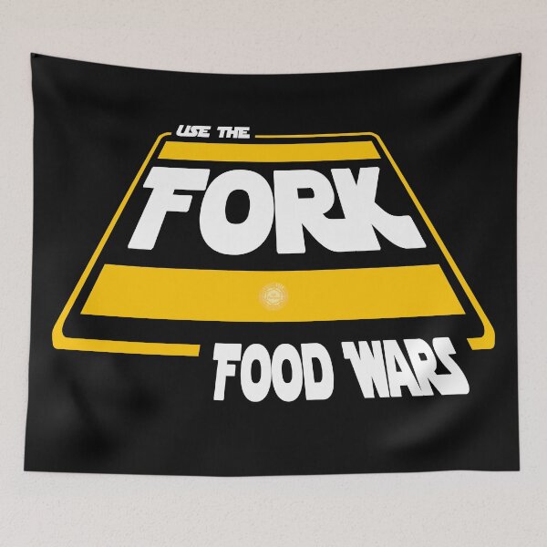 Aperçu de l'œuvre Food Wars: Use The Fork - Crawl (Variation 2) créée et vendue par Visual Resolutions.