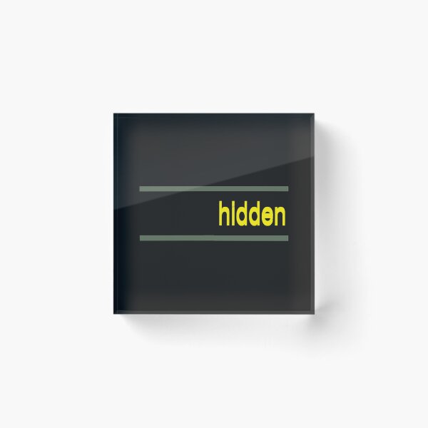 Item preview, hidden designed and sold by COLDUPNORTHUK.