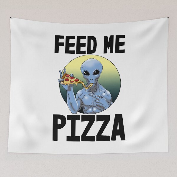 Item preview, Feed Me Pizza designed and sold by Bendthetrend.