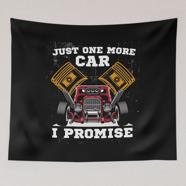 Item preview, Fanny vintage car Just One More Car  i promise T-Shirt designed and sold by motionreveal.