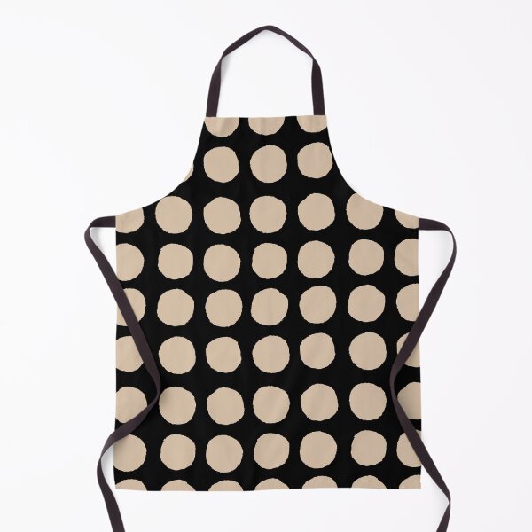 Aperçu de l'œuvre Black and Brown Abstract Polka Dot Pattern Pairs DE 2022 Trending Color Cliff's View DEC720 créée et vendue par ColorOfTheYears.