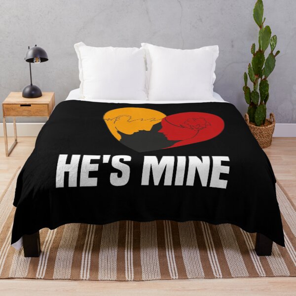 Item preview, Valentines Day For Him - He's Mine, Gift for Lovers designed and sold by ARTwy.