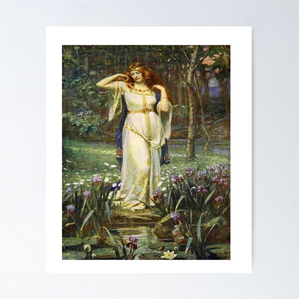 Item preview, James Doyle Penrose Freyja y el collar 1890 designed and sold by Vitage-Art45.