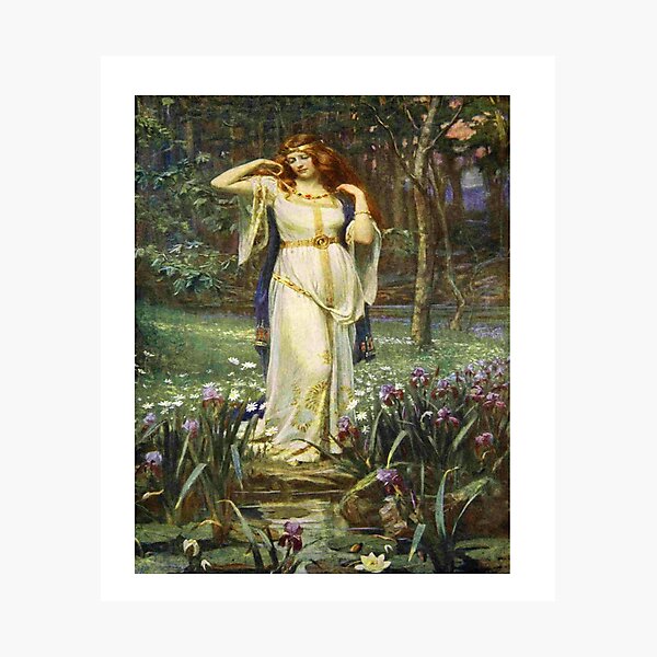 Item preview, James Doyle Penrose Freyja y el collar 1890 designed and sold by Vitage-Art45.