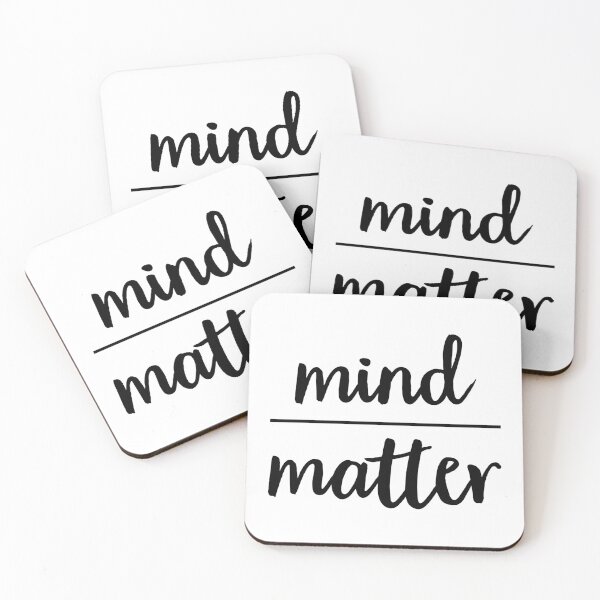 Item preview, Mind Over Matter, Inspirational Quote designed and sold by SimplyDefined.