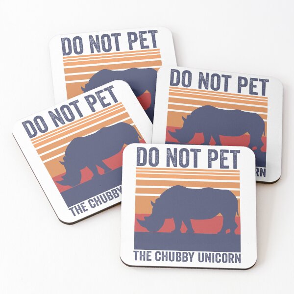 Item preview, Do Not Pet The Chubby Unicorn designed and sold by markusabart.